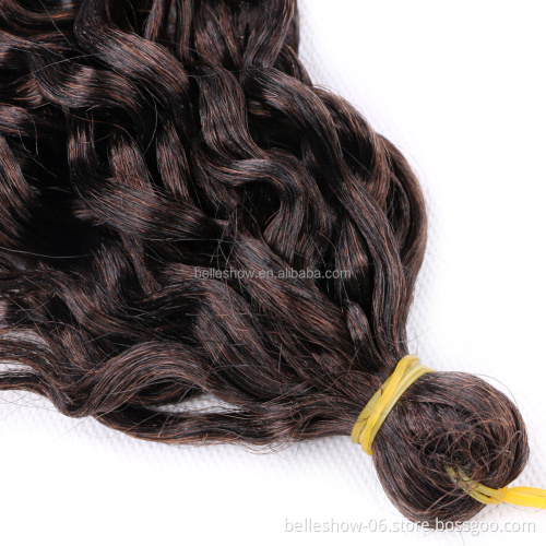 Hot sell24inch Synthetic Hair Long Ocean Wave Jessca Wave Crochet Braiding Hair For White Women Deep Wave Twist Braids